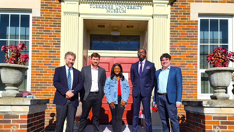Columbia Engineering faculty visit Tuskegee University 