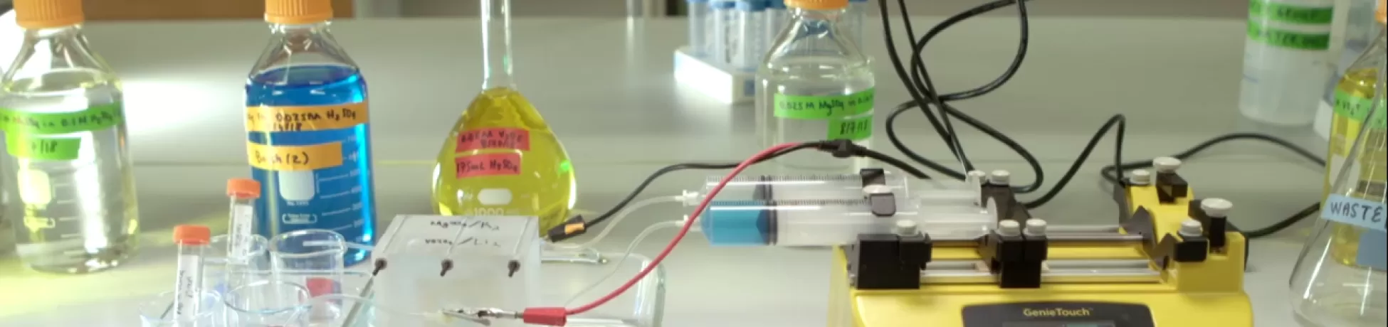 image of lab tools and equipment