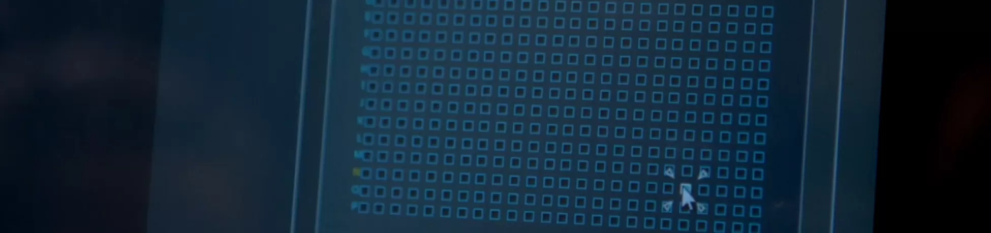 image of a computer screen with data