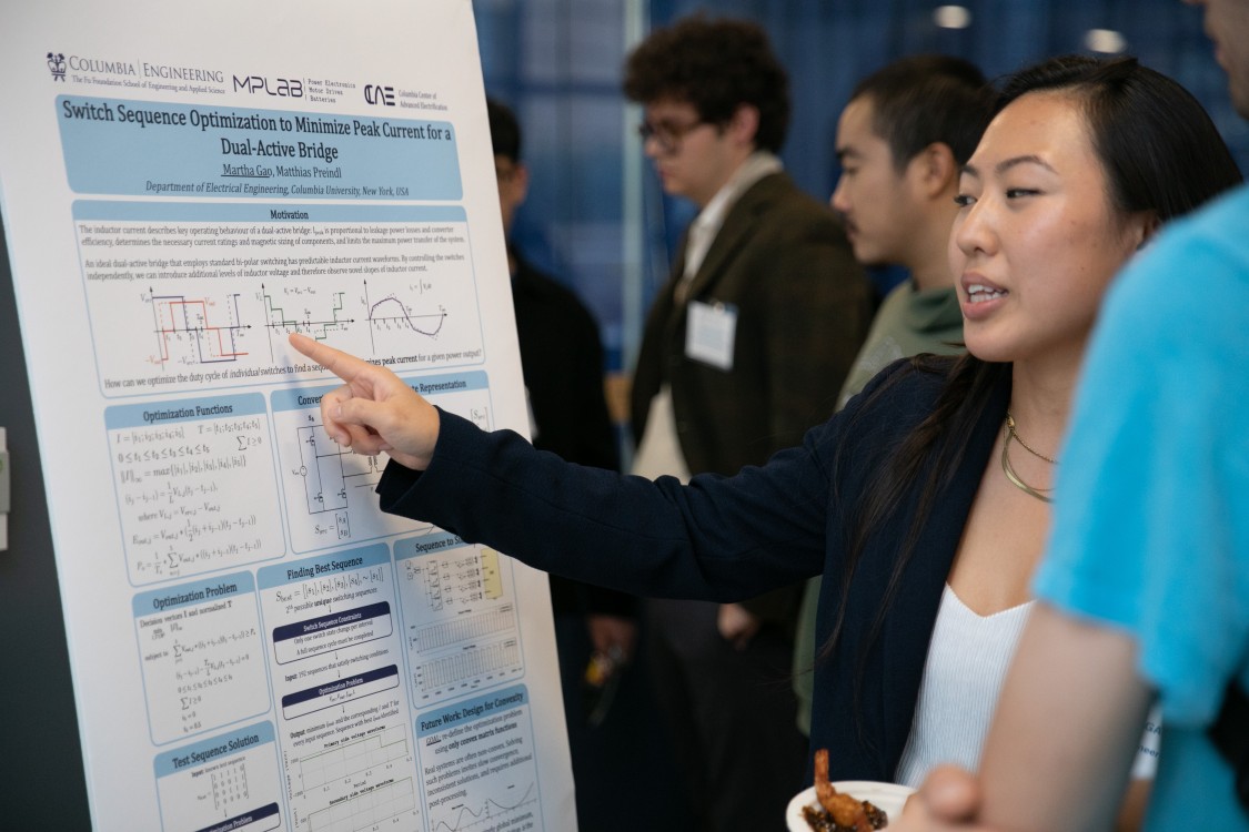 Throughout the day, poster sessions featured work by CCAE students and postdocs, offering attendees deeper insights into ongoing projects and innovations.